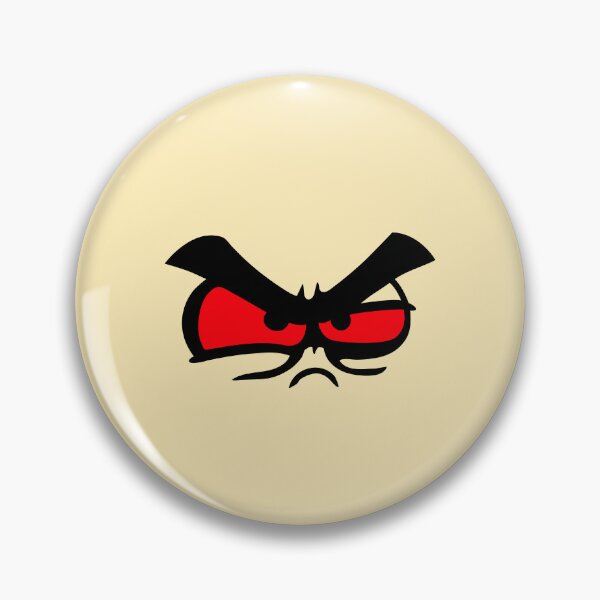 Item preview, Angry Grumpy Mad Hurt Offended Comic Cartoon Face designed and sold by shirt-o-mat.
