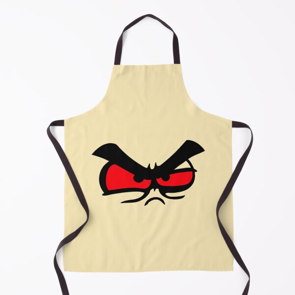 Item preview, Angry Grumpy Mad Hurt Offended Comic Cartoon Face designed and sold by shirt-o-mat.