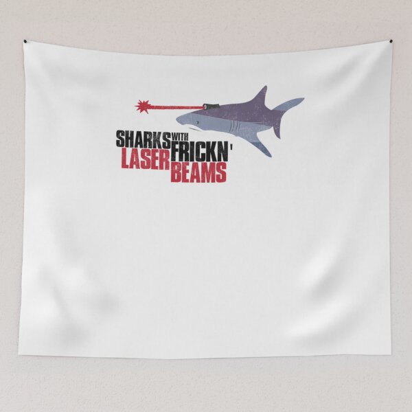 Item preview, Sharks With Frickn Laser Beams  	 designed and sold by xuwlupdiy72.