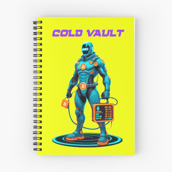 Item preview, "Cold Vault – SAMEX the Crypto Sentinel" designed and sold by BitCrop.