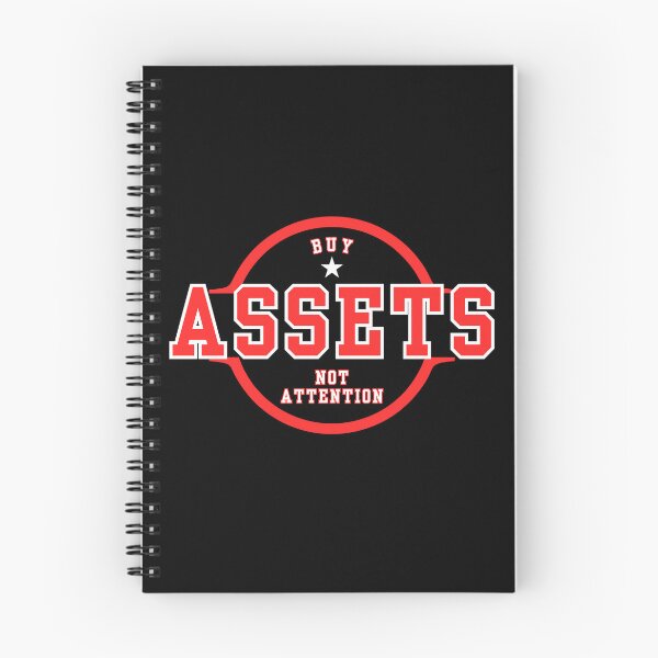 Item preview, Buy Assets Not Attention™ Wealth Over Hype designed and sold by Compound Money.