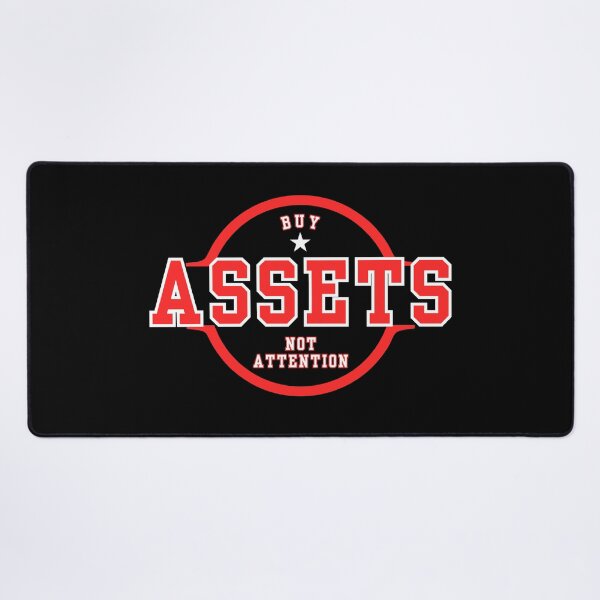 Item preview, Buy Assets Not Attention™ Wealth Over Hype designed and sold by Compound Money.
