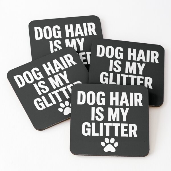 Item preview, Dog Hair Is My Glitter – Funny Pet Lover Design designed and sold by MiLaKK.