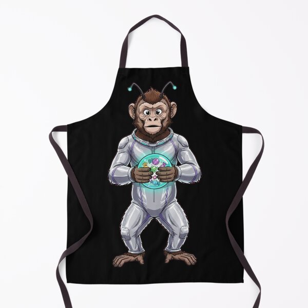 Item preview, Alien Monkey Trick-or-Treater designed and sold by RojoyDesigns.