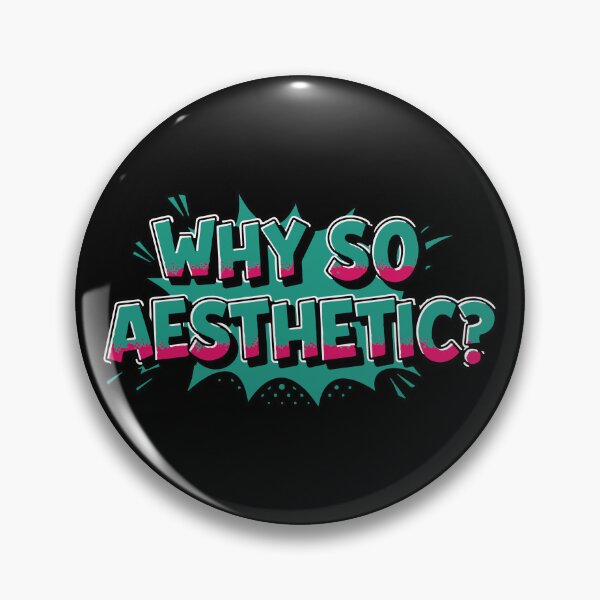 Item preview, WHY SO AESTHETIC? Joker Comic style designed and sold by Robert "Hellfish" Fonseca.