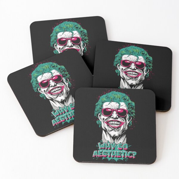 Item preview, WHY SO AESTHETIC? Joker Comic style designed and sold by Robert "Hellfish" Fonseca.