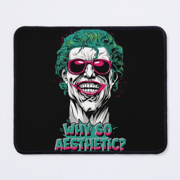 Item preview, WHY SO AESTHETIC? Joker Comic style designed and sold by Robert "Hellfish" Fonseca.