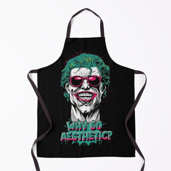 Item preview, WHY SO AESTHETIC? Joker Comic style designed and sold by Robert "Hellfish" Fonseca.