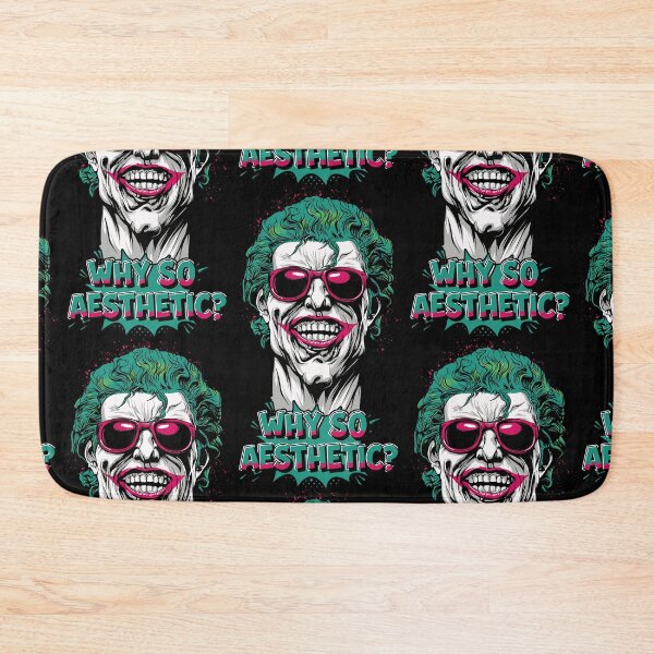 Item preview, WHY SO AESTHETIC? Joker Comic style designed and sold by Robert "Hellfish" Fonseca.
