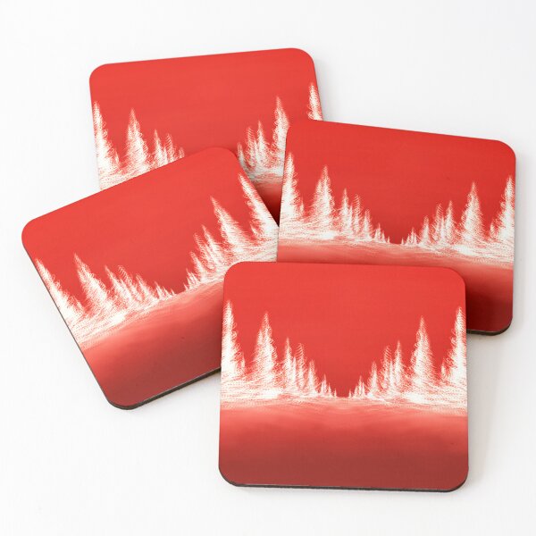 Item preview, Red Trees 2025 designed and sold by SirkDesignsLtd.