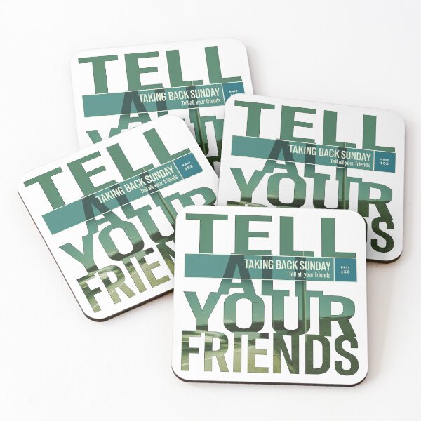 Item preview, Taking Back Sunday <Tell All Your Friends> designed and sold by ndothughes.