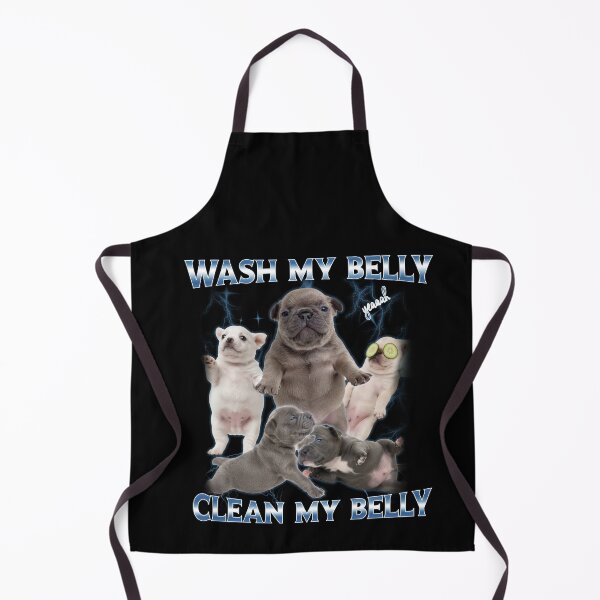 Item preview, Pibble Dog Wash Clean My Belly Funny Meme designed and sold by elderberry.