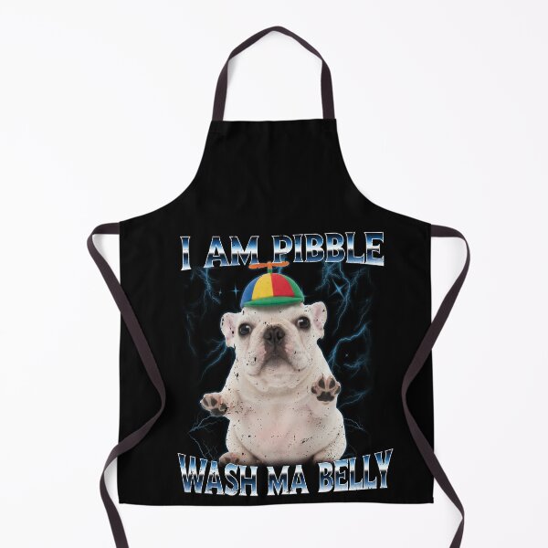 Item preview, I am Pibble Dog Puppy Wash Clean My Belly Funny Meme designed and sold by elderberry.
