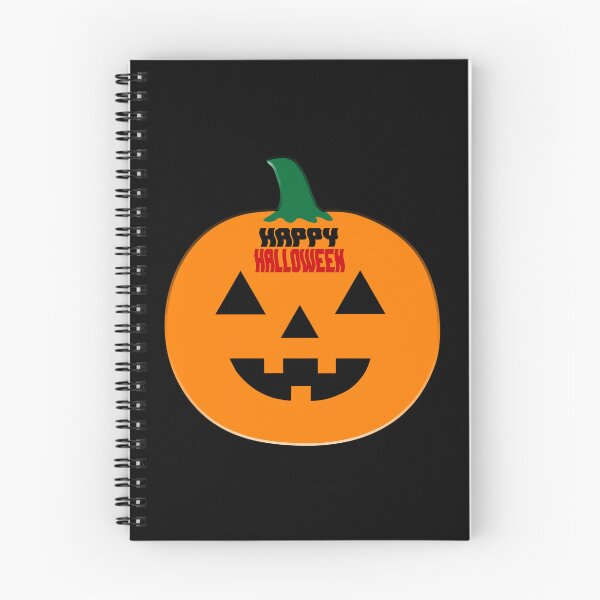 Item preview, Spooky Happy Halloween, creepy scary happy pumpkin head designed and sold by StudioKokor.