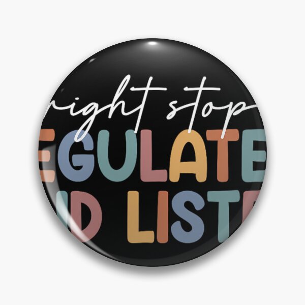 Item preview, Alright Stop Regulate And Listen School Counselor Therapist 		 designed and sold by gsjuzabfkar81.