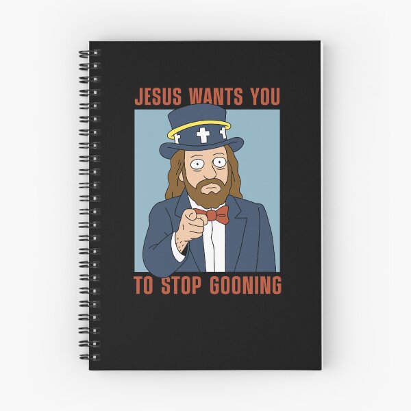 Item preview, Jesus Wants You To Stop Gooning- Uncle Sam designed and sold by Bored-To-Death.
