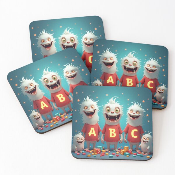 Item preview, Alphabet Monsters: A Starry Learning Adventure designed and sold by Nest & Thread.