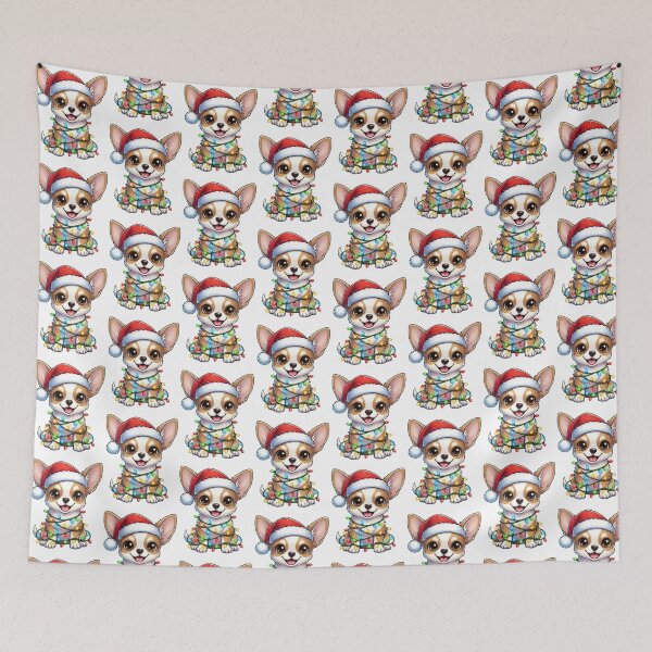 Item preview, Cute Christmas Chihuahua designed and sold by Trenchling.