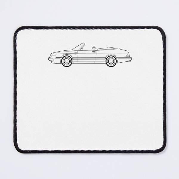 Item preview, Saab 900 Convertible Outline Drawing designed and sold by jugwozuueb3.