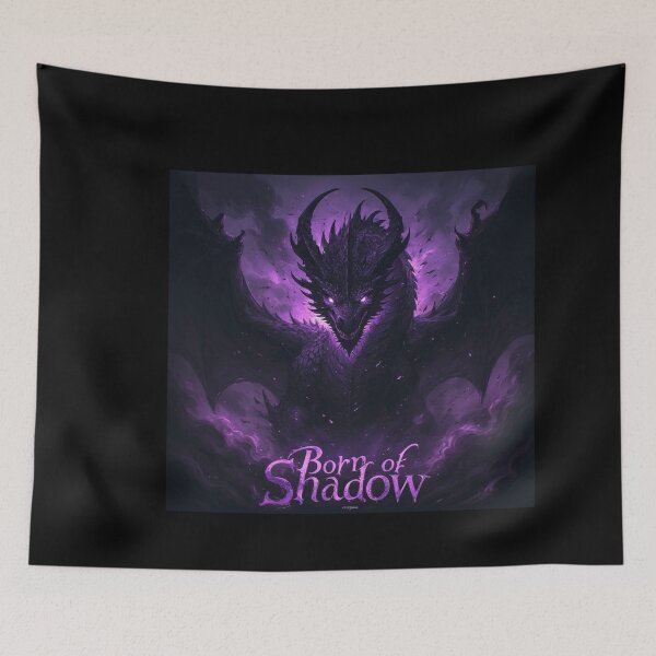 Item preview, Born of Shadows – fantasy dragon design for true dark energy lovers. designed and sold by Expender Hub.