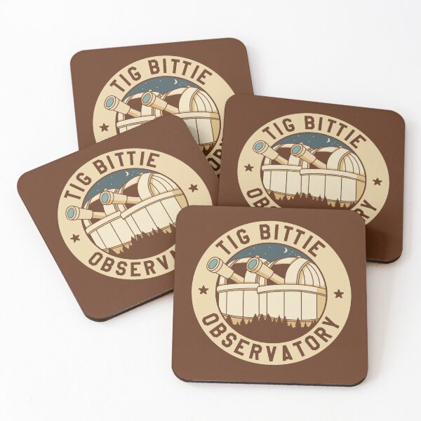 Item preview, Tig Bittie Observatory - Astronomy Badge designed and sold by Bored-To-Death.