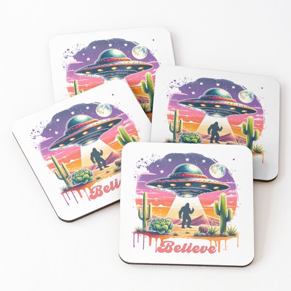 Artikelvorschau, Glauben Sie an die UFO-Entführung von Bigfoot entworfen und verkauft von OkieGirlDesign.