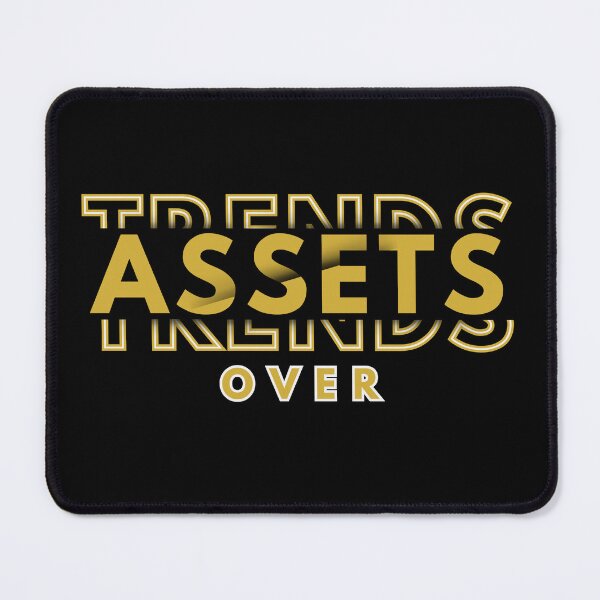 Item preview, Assets Over Trends™ Build Wealth Not Hype designed and sold by Compound Money.