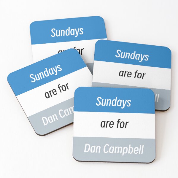 Item preview, Sundays are for Dan Campbell designed and sold by Avatrent.