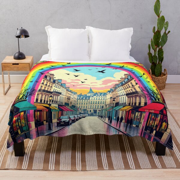 Item preview, Art Nouveau European Street Rainbow designed and sold by Sharon Schwalbe.