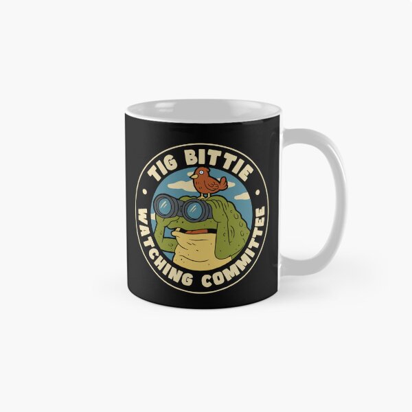 Item preview, Tig Bittie Watching Committee Toad designed and sold by Bored-To-Death.