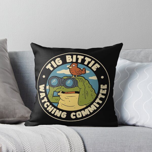 Item preview, Tig Bittie Watching Committee Toad designed and sold by Bored-To-Death.