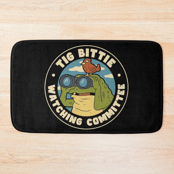 Item preview, Tig Bittie Watching Committee Toad designed and sold by Bored-To-Death.