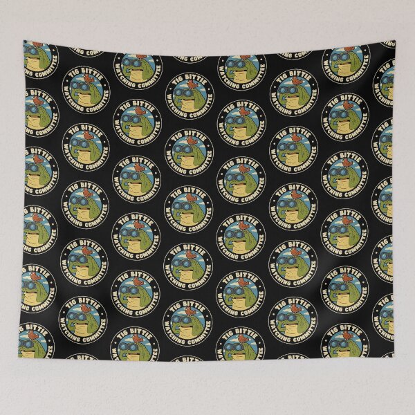 Item preview, Tig Bittie Watching Committee Toad designed and sold by Bored-To-Death.