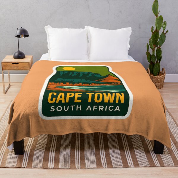 Item preview, Cape Town – Table Mountain & Bay South Africa Sticker designed and sold by The Digital Compass.