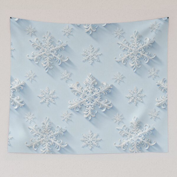 Item preview, Snowflakes Light Winter Pattern designed and sold by Simplybe1.