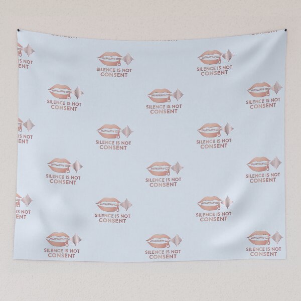 Item preview, Silence Is Not Consent- Human Rights designed and sold by MotifShop2025.