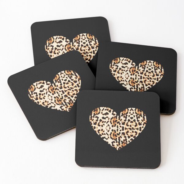 Item preview, Cool Cheetah Leopard Print Heart 	 		 designed and sold by rulloriqw44.