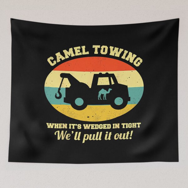 Item preview, Camel Towing Retro Adult Humor Saying Funny Halloween 		 designed and sold by cichhvenuu23.
