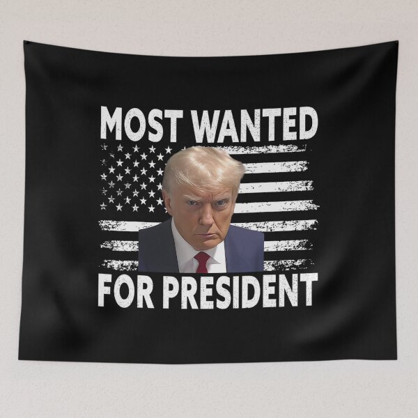 Item preview, Donald Trump Most Wanted For President 2024 Pro Mugshot 		 designed and sold by vkcnsaso51.