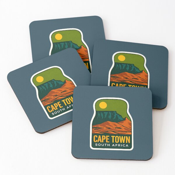 Item preview, Cape Town too– Table Mountain & Bay South Africa Sticker designed and sold by The Digital Compass.