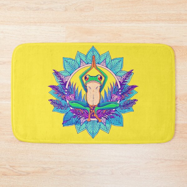 Item preview,  Frog Mandala Zen Pose designed and sold by VibrArtco.