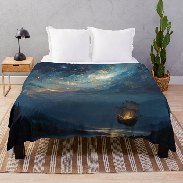 Item preview, Ship Sailing on a River of Stars designed and sold by Rtymer.