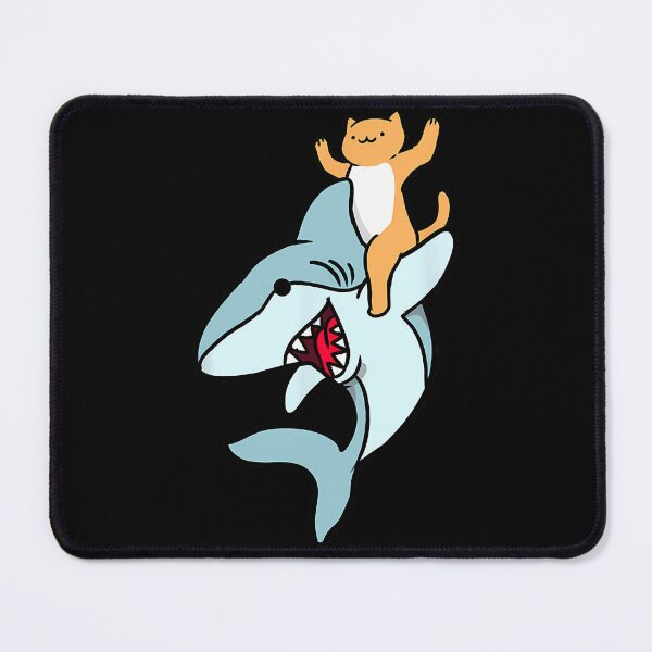 Item preview, Cat Riding Shark designed and sold by ocneprpqv19.