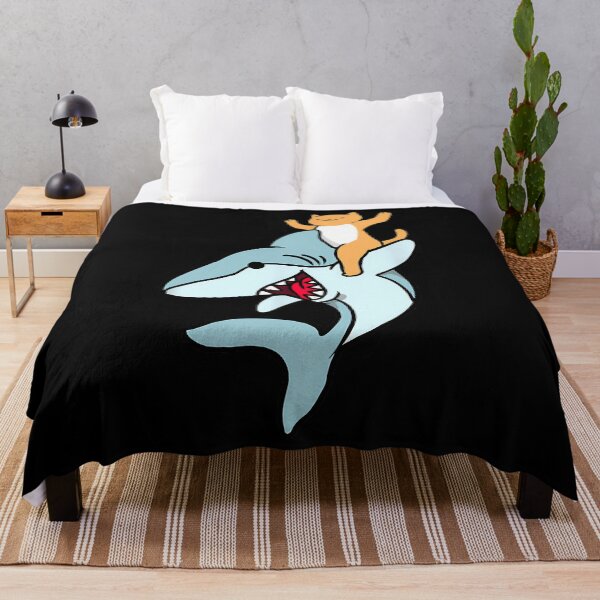 Item preview, Cat Riding Shark designed and sold by ocneprpqv19.