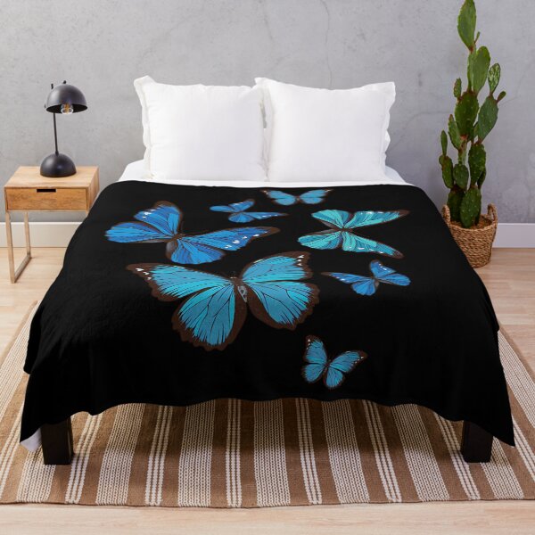 Item preview, Blue Morpho Butterfly Swarm Lepidoptera Lover Entomologist 		 designed and sold by tvjnjhopoko83.