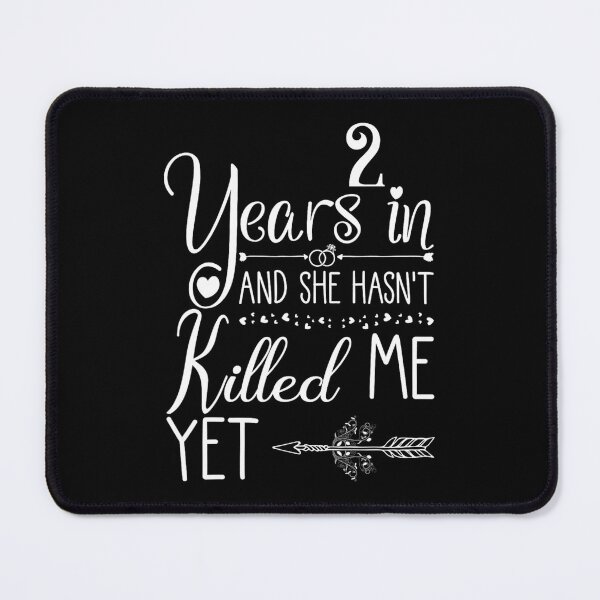 Item preview, 2nd Wedding Anniversary for Him Couple 2 Years of Marriage designed and sold by ujtitbqplv3.