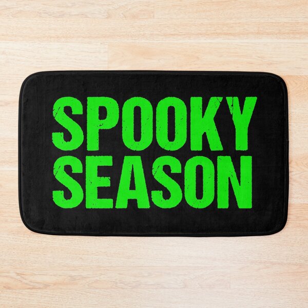 Item preview, Spooky Season in Green Gritty Typography designed and sold by Memes N Lore .