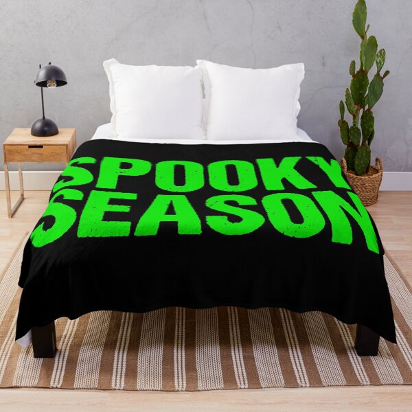 Item preview, Spooky Season in Green Gritty Typography designed and sold by Memes N Lore .