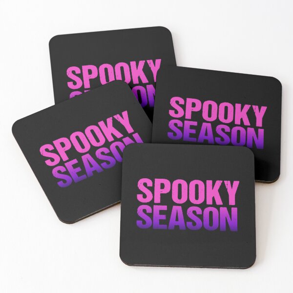 Item preview, Spooky Season in Dark Pink Gritty Typography designed and sold by Memes N Lore .