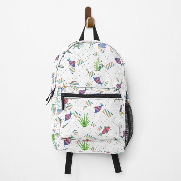 Item preview, Fishes and Plants in Pond - Botanical and Marine Contemporary Minimalist Pattern designed and sold by PVTCreations.